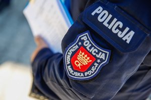 Policjanci podczas ćwiczeń