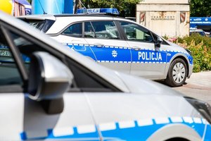 Policjanci czuwali nad bezpieczeństwem podczas kolarskiego wyścigu