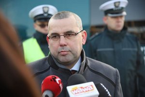 policjanci inspekcja transportu drogowego i wojewoda świętokrzyski