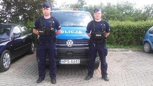 policjanci