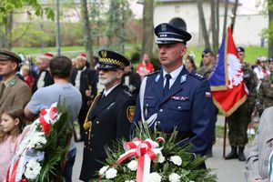 uczestnicy obchodów uchwalenia Konstytucji 3 Maja