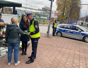 Policjanci w trakcie działań