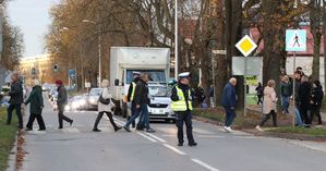 Policjanci w trakcie służby