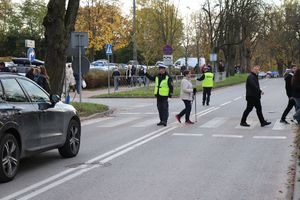 Policjanci w trakcie służby