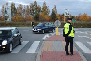 Policjanci w trakcie służby