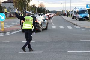 Policjanci w trakcie służby