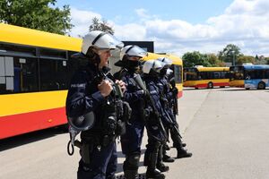 podczas zabezpieczenia