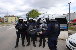 podczas zabezpieczenia