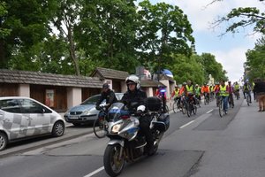 XIII Majówka Rowerowa z udziałem policjantów