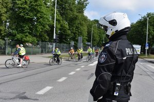 XIII Majówka Rowerowa z udziałem policjantów