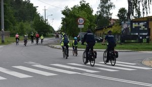 XIII Majówka Rowerowa z udziałem policjantów