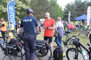 XIII Majówka Rowerowa z udziałem policjantów