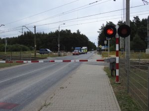 policjanci podczas działań