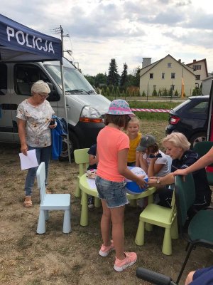 O bezpieczeństwie podczas dnia otwartego OSP w Woli Kopcowej