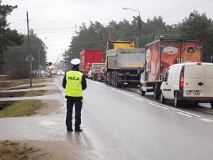 funkcjonariusze podczas działań