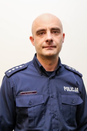 Arkadiusz Nowak - Komendant Komisariatu Policji w Chęcinach