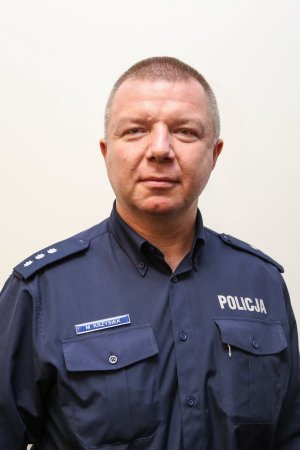 Mariusz Krzysiek - Komendant KP w Strawczynie