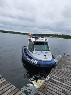 Wodny patrol policji