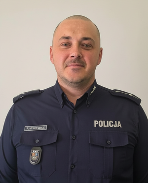 mł. asp. Piotr Miśkiewicz