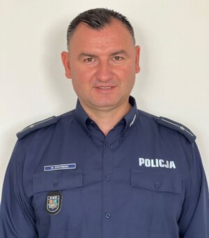 mł. asp. Marcin Zdzymira