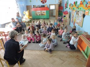 O bezpieczeństwie z przedszkolakami